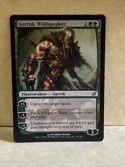 Garruk Wildspeaker 213 Lorwyn Regular MTG TCG CARD - Image 1
