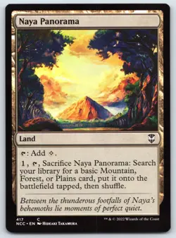Naya Panorama - Commander: Streets of New Capenna - MTG - Near Mint - Image 1
