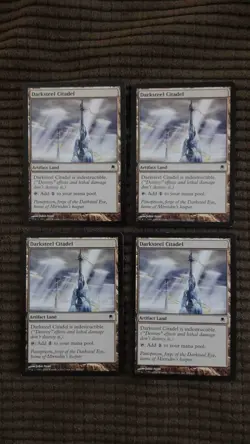 Magic: the Gathering / MtG Darksteel Citadel x4 Darksteel - Image 1