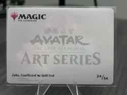Zuko, Conflicted Halil Ural Signature, Art Series, 24/54, MTG TLA - Image 2