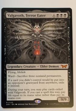 {1x} ~ Valgavoth, Terror Eater ~ NM Duskmourn: House of Horrors **Startropic** - Image 1