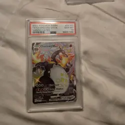 Pokemon Charizard VMAX SV107/SV122 Shining Fates Full Art Holo PSA 10 - Image 1