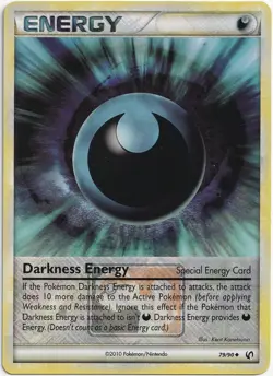 Pokemon Darkness Energy Pokemon League Reverse Holo Undaunted 79/90 NM Englisch - Image 1