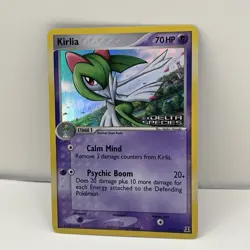 Pokemon TCG Kirlia EX Delta Species 47/113 Reverse Holo Uncommon - NM - Image 2