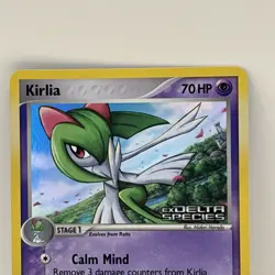 Pokemon TCG Kirlia EX Delta Species 47/113 Reverse Holo Uncommon - NM - Image 4