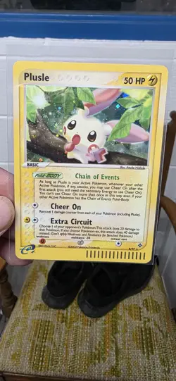 Pokemon TCG Plusle EX Dragon 8/97 Holo Rare - Image 2
