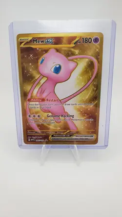 Pokemon TCG Mew EX 205/165 Scarlet & Violet 151 Holo Hyper Rare (Non Metal) NM - Image 3