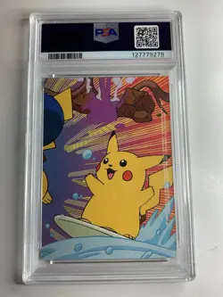 2000 Topps Pokemon TV Ditto # 5 of 10 Stick Ons Sticker Series 2 PSA 6 EX-MT - Image 2
