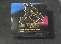 Pokemon Sword & Shield Crown Zenith Elite Trainer Box ETB New Factory Sealed - Image 1