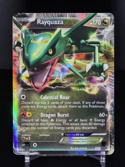 Pokemon Rayquaza EX BW47 Black Star Promo Holo - LP - Image 4