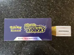 Pokemon TCG Surging Sparks ETB + Booster Bundle Brand New Sealed - Image 2