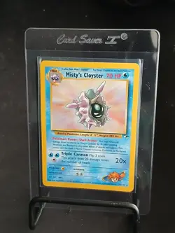 Misty's Cloyster - Pokemon Gym Heroes 29/132 - Non-Holo - Ungraded (Excellent) - Image 1