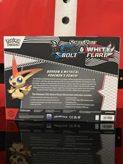 Pokemon TCG Black Bolt & White Flare Victini Illustration Collection Box - Image 2