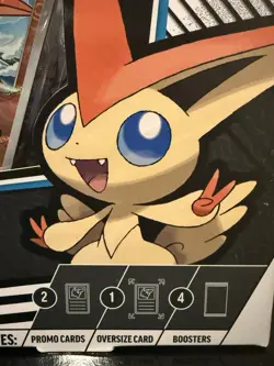 Pokemon TCG Black Bolt & White Flare Victini Illustration Collection Box - Image 3