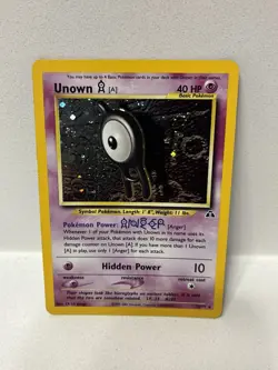 2001 Pokemon Unknown A Neo Discovery 14/75 Holo Foil Rare - Image 1