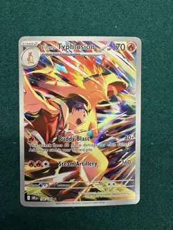 Ethans Typhlosion Illustration Rare Sv10: Destined Rivals 190/182 Pokemon TCG - Image 1