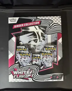 Pokemon TCG White Flare Binder Collection Sealed - Image 1