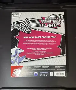 Pokemon TCG White Flare Binder Collection Sealed - Image 2
