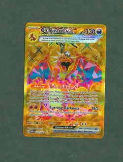Charizard ex 228/197 SV03: Obsidian Flames Holo Gold Pokemon TCG NM - Image 1