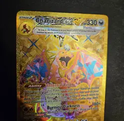Charizard ex 228/197 SV03: Obsidian Flames Holo Gold Pokemon TCG NM - Image 3