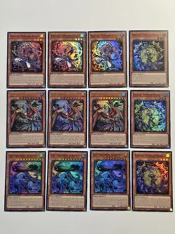 Radiant Typhoon Yugioh Deck Core x12 Doom of Dimensions 1st Edition Set Mint - Image 1