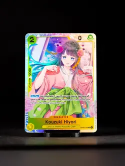 One Piece TCG Kouzuki Hiyori SR Wings of the Captain OP06-106 - Image 1