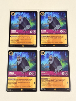 Disney Lorcana Whispers in the Well - Hades #56/204 Legendary Non Foil (4) - Image 3