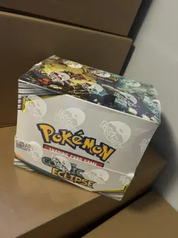 Pokemon TCG Card Cosmic Eclipse Theme Deck Case, SEALED DAMAGED - Image 1