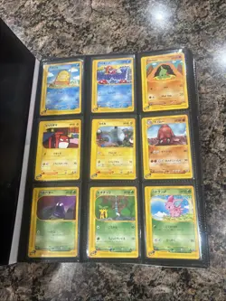 Pokemon TCG Binder Card Collection Lot Vintage WOTC Holo Rare Mid Era FIRE - Image 2