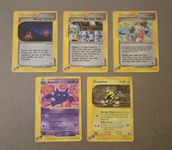 (17) 2002 Pokemon Expedition Non-Holo Regular Card Lot - Image 2
