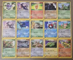 2003 Pokemon EX Ruby & Sapphire Non-Holo 25 Card lot Great Shape - Image 1