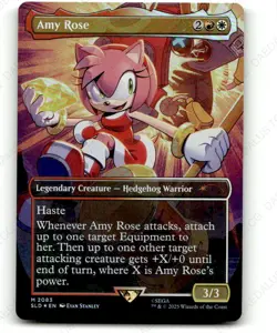 Amy Rose (Rainbow Foil) Secret Lair Drop Series 2083 Foil NM - Image 1