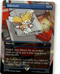 Fabricate (2090) (Rainbow Foil) Secret Lair Drop Series 2090 Foil NM - Image 1