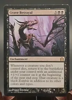 Grave Betrayal Return to Ravnica MTG Regular Moderately Played - Image 1