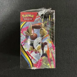 Pokemon TCG Mega Evolution Phantasmal Flames Booster Box SMALL SHRINK HOLE - Image 4