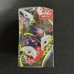 Pokemon TCG Mega Evolution Phantasmal Flames Booster Box SMALL SHRINK HOLE - Image 5