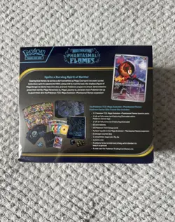 Phantasmal Flames Pokemon Center ETB | Brand New & Sealed Pokemon TCG - Image 2