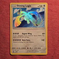 Pokemon Shining Legends: Shining Lugia SM82 Holo Foil Promo - LP - Image 1