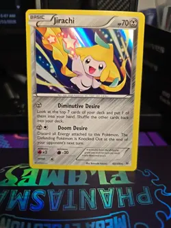 Jirachi #42/108 - Pokemon TCG - Roaring Skies - Rare - Holo - - Image 1