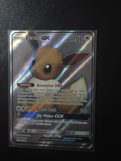 Pokemon TCG Eevee GX SM242 Promo Holo NM - Image 1