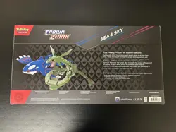 Pokemon TCG: Crown Zenith Sea and Sky Premium Collection Box 14 Packs NFS - Image 2