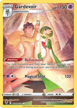 Gardevoir TG05/TG30 Holo Silver Tempest Trainer Gallery Pokemon NM/M - Image 4