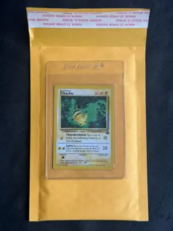 PIKACHU Black Star Promo POKEMON 27 Non-Holo 2000 - Image 1