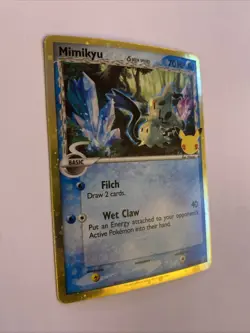 Mimikyu Delta Species | Celebrations | #SWSH136 | Promo | Pokemon TCG | Stamp - Image 2