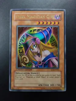 YUGIOH 2005 | DARK MAGICIAN GIRL | RDS-ENSE2 | LIMITED EDITION | NEAR MINT - Image 1