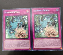 Yugioh 1x Dominus Spiral DOOD-EN079 1st Edition Secret Rare Near Mint - Image 1