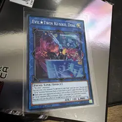 Evil Twin Ki-sikil Deal - 1st Ed NM Super Rare - ALIN-EN052 - YuGiOh YGO - Image 1