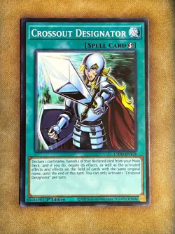 Yugioh Crossout Designator L5DD-ENY28 Common 1st Ed NM - Image 1