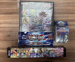 Yu-Gi-Oh Elemental Hero Binder, Deck box, & Playmat Lot Sealed - Image 1