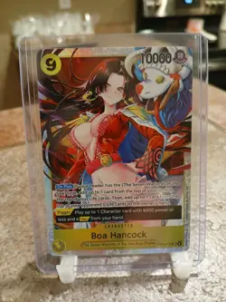 One Piece TCG Boa Hancock Op14-112 SR Azures Of The Seven Seas - Image 1